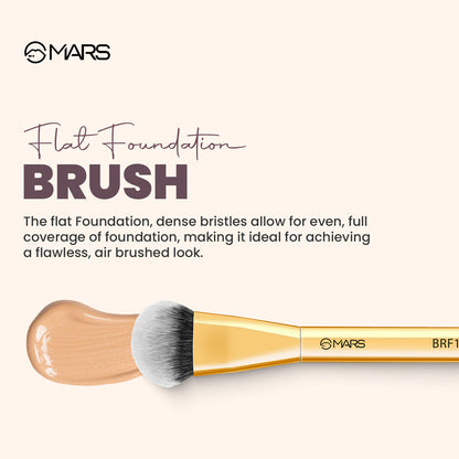 Mars Artist's Arsenal Brush | Flat Foundation Brush