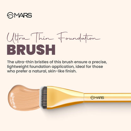 Mars Artist's Arsenal Brush | Ultra Thin foundation Brush