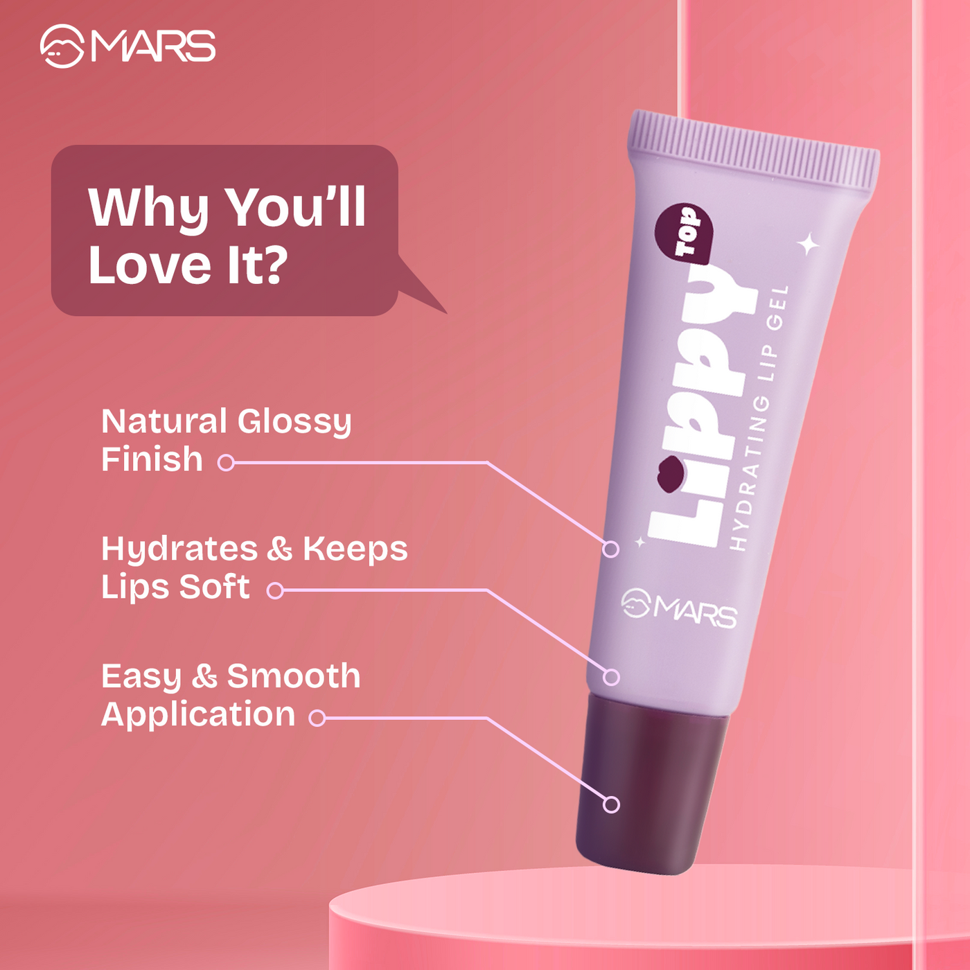 Mars Lippy Top | Hydrating Lip Gel