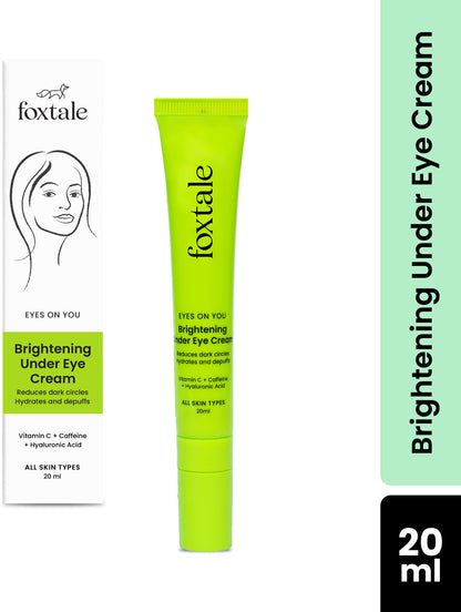 Foxtale Eyes On You Brightening Under Eye Cream – 20ml