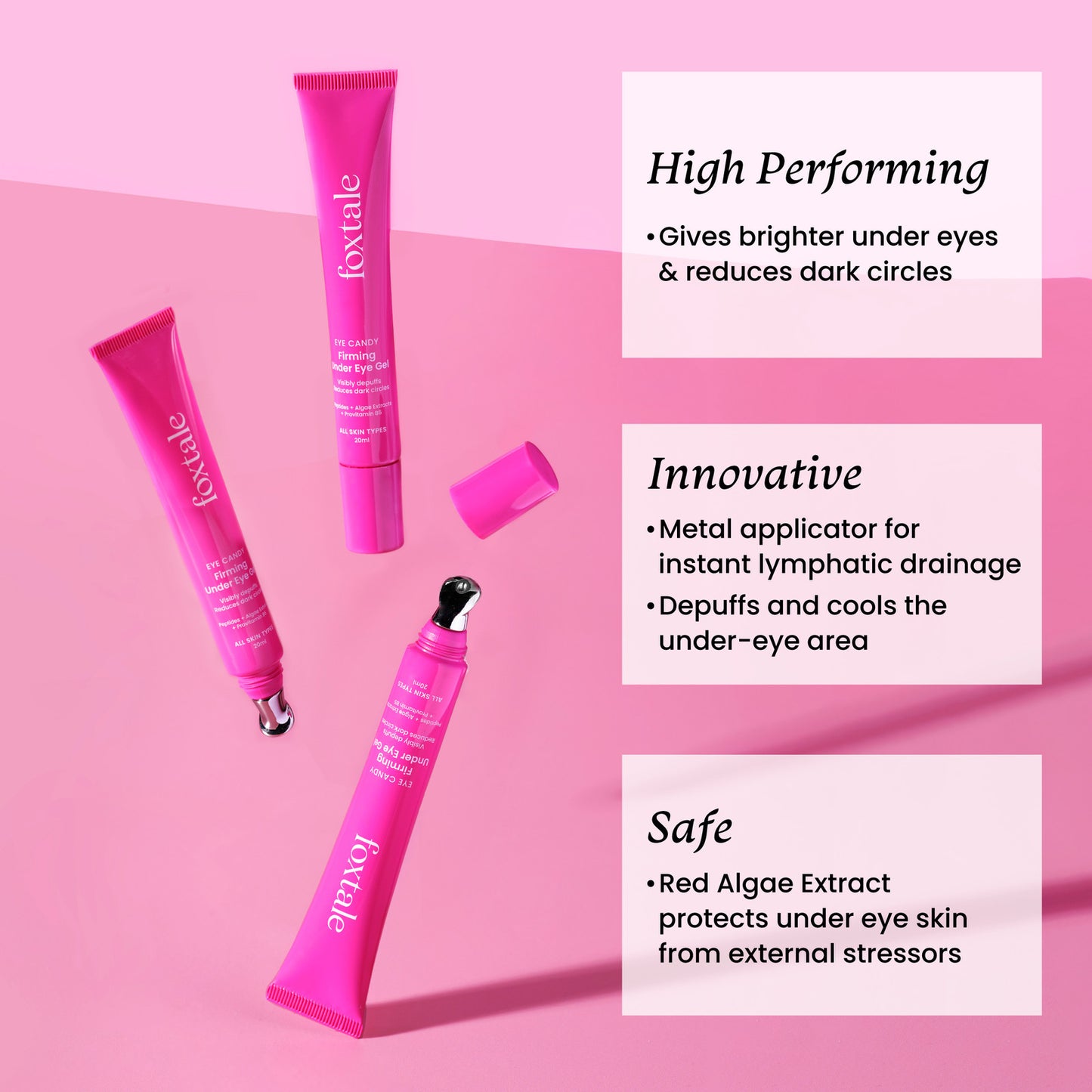 Foxtale Eye Candy Firming Under Eye Gel – 20ml