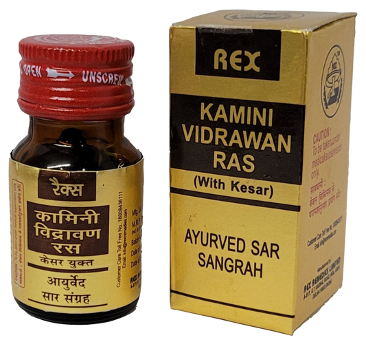 Rex Kamini Vidrawan Ras with Kesar Tablet