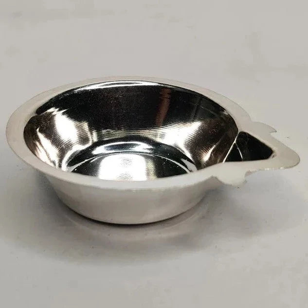 Pure Silver Deepam Pair