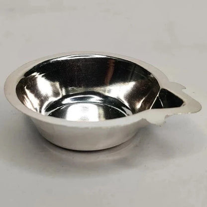 Pure Silver Deepam Pair