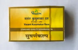 Shree Dhootapapeshwar Vasant Kusumakar Ras Standard Quality Suvarnakalpa