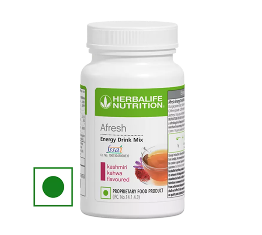Herbalife Afresh Energy Drink Mix - Kashmiri Kahwa - 40 g