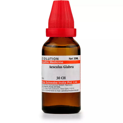Dr Willmar Schwabe India Aesculus Glabra Dilution