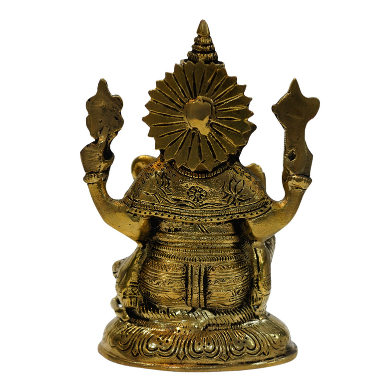Brass Ganpati Idol for Home 1763g