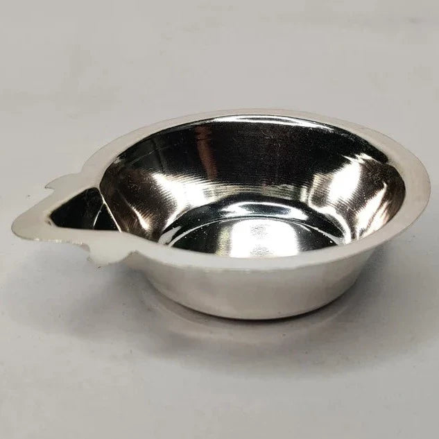 Pure Silver Deepam Pair