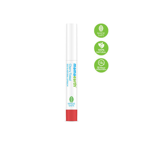 Mamaearth Cherry Tinted 100% Natural Lip Balm