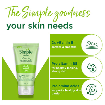 SIMPLE – Refreshing Face Wash