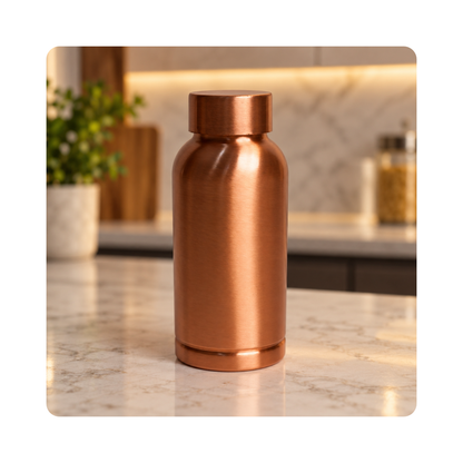 Mahita Collections Pure Copper Plain Bottle 500 ml