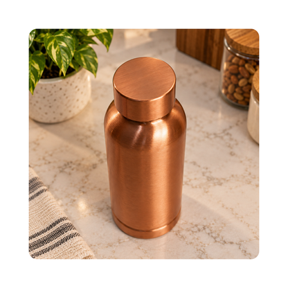 Mahita Collections Pure Copper Plain Bottle 500 ml