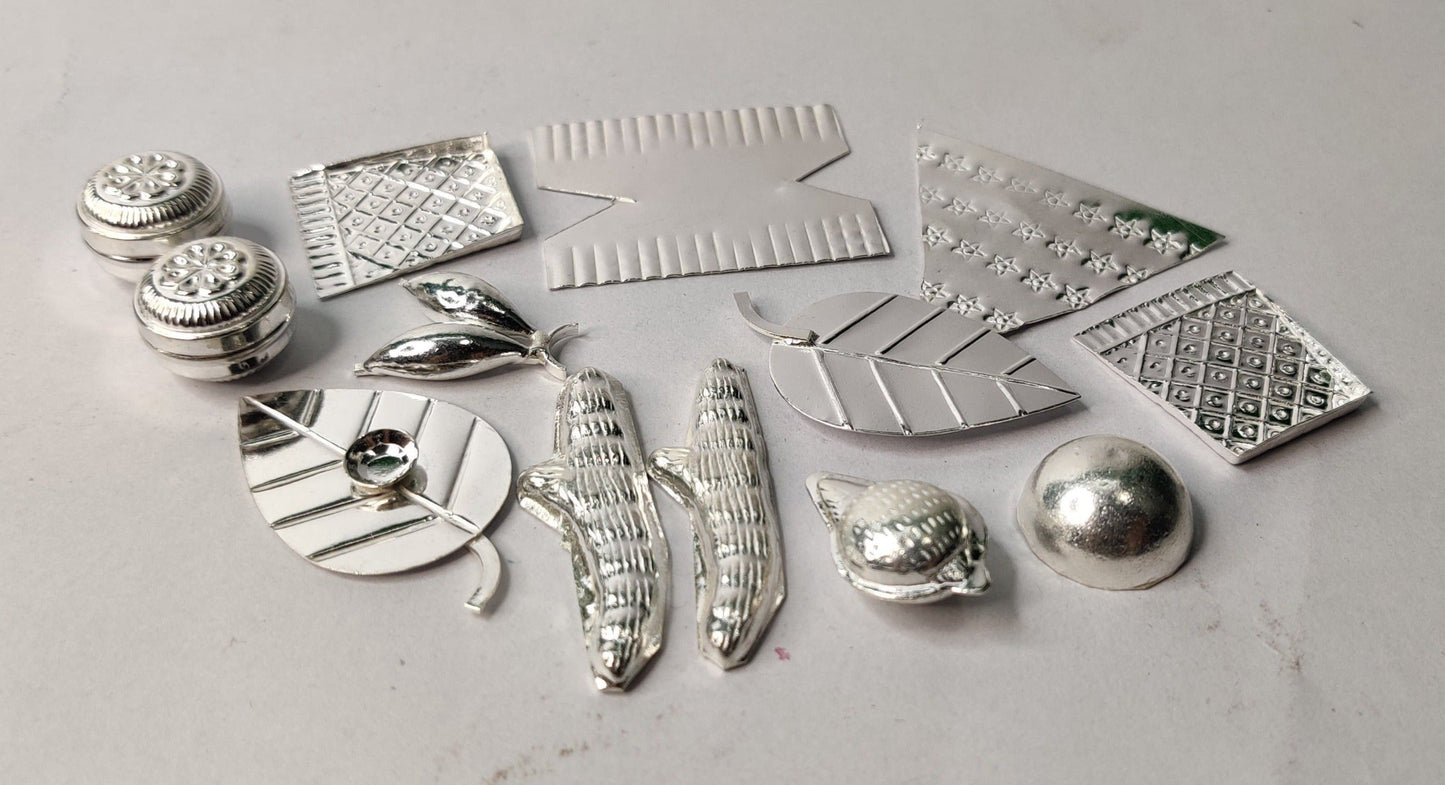 Pure Silver Vadi Biyyam Set