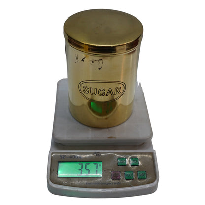 Handcrafted Pure Brass Container Box (Pack of 2) 670g
