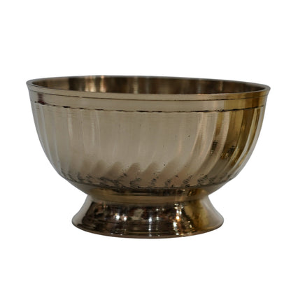 Brass Bowl with Stand (Pack of 1) 296g