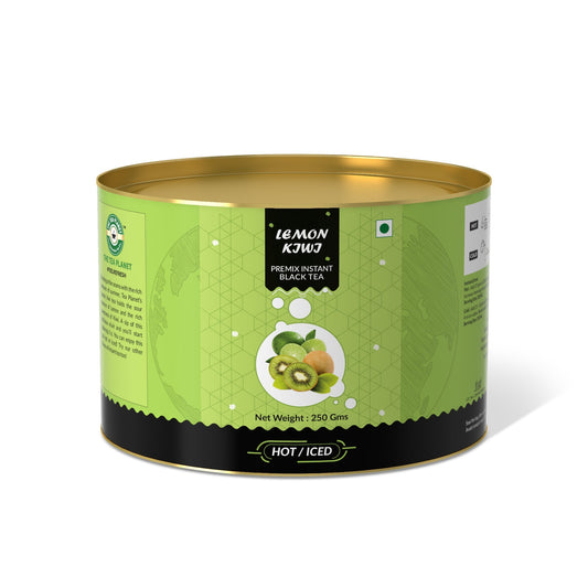 The Tea Planet Lemon Kiwi Flavoured Instant Black Tea