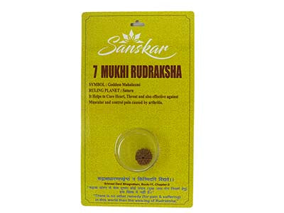 Patanjali 7 Mukhi Rudraksha Without Cap