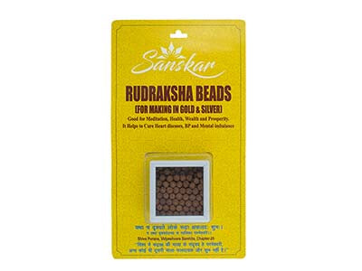 Patanjali Rudraksha Beads For Making In Gold-Silver