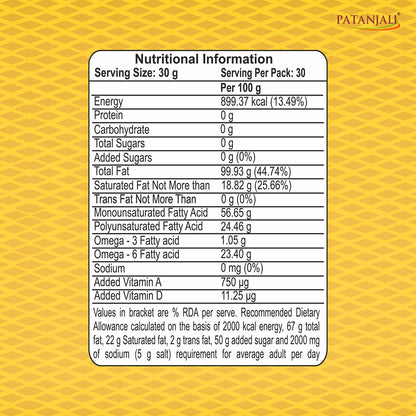Patanjali Groundnut Oil Pouch