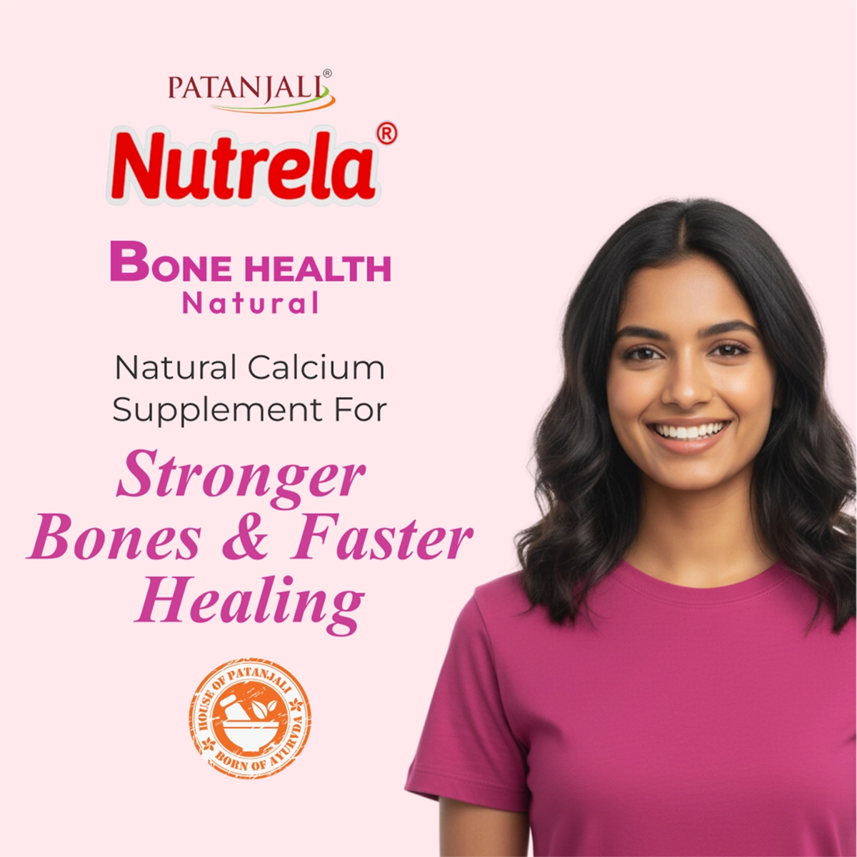 Patanjali Nutrela Bone Health Natural Capsules