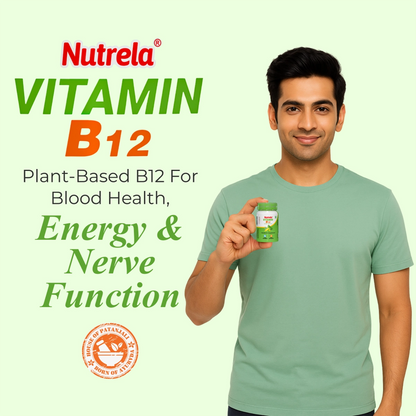 Patanjali Nutrela Vitamin B12 - 30 Veg Capsules