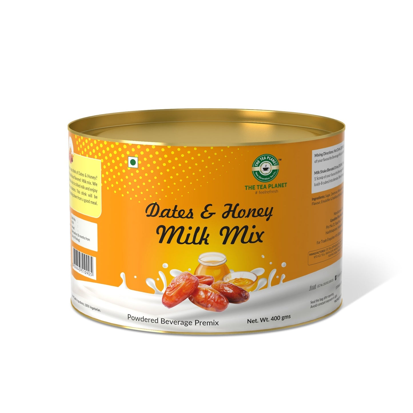 The Tea Planet Milk Mix Dates & Honey