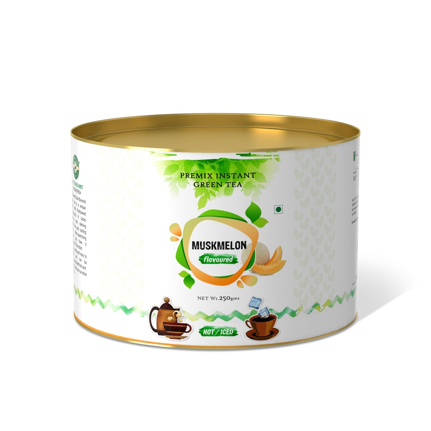 The Tea Planet Muskmelon Flavoured Instant Green Tea