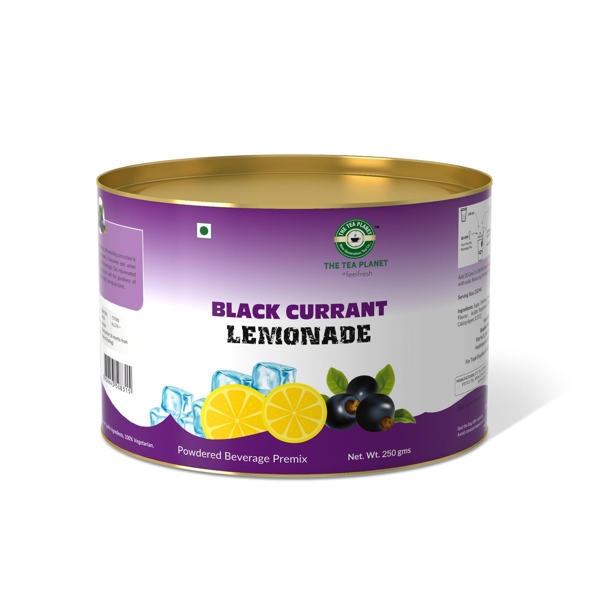 The Tea Planet Black Currant Lemonade Premix