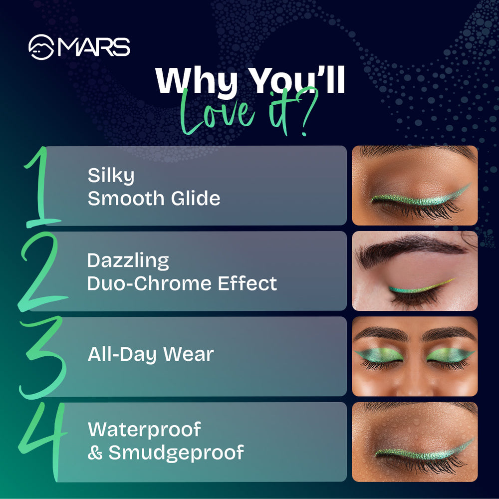 Mars Northern Lights in a Pencil Eyeliner