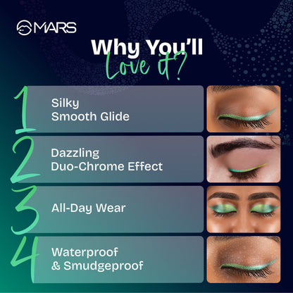 Mars Northern Lights in a Pencil Eyeliner