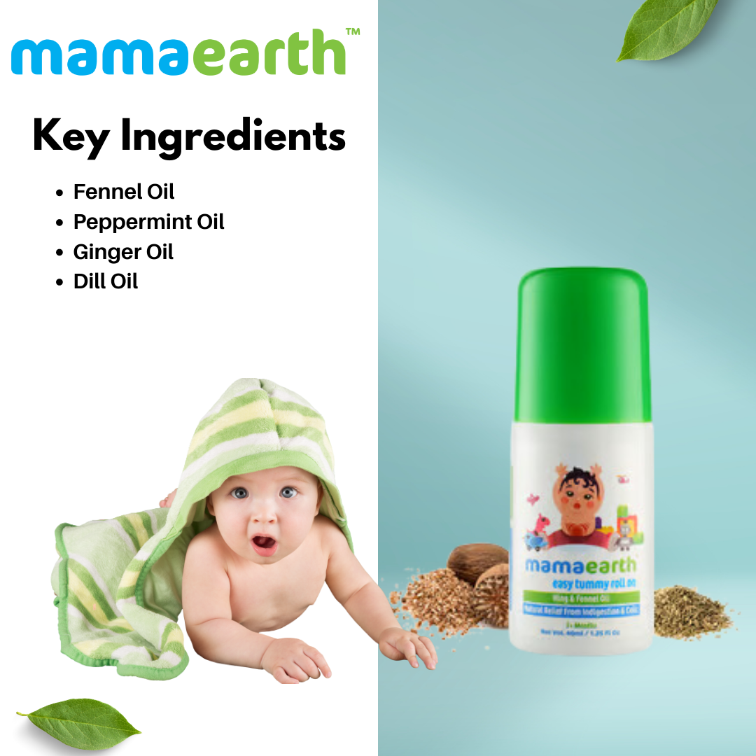Mamaearth Easy Tummy Roll On 40ml - PUSHMYCART