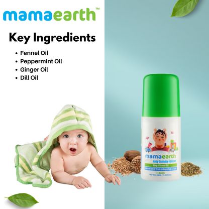 Mamaearth Easy Tummy Roll On 40ml - PUSHMYCART
