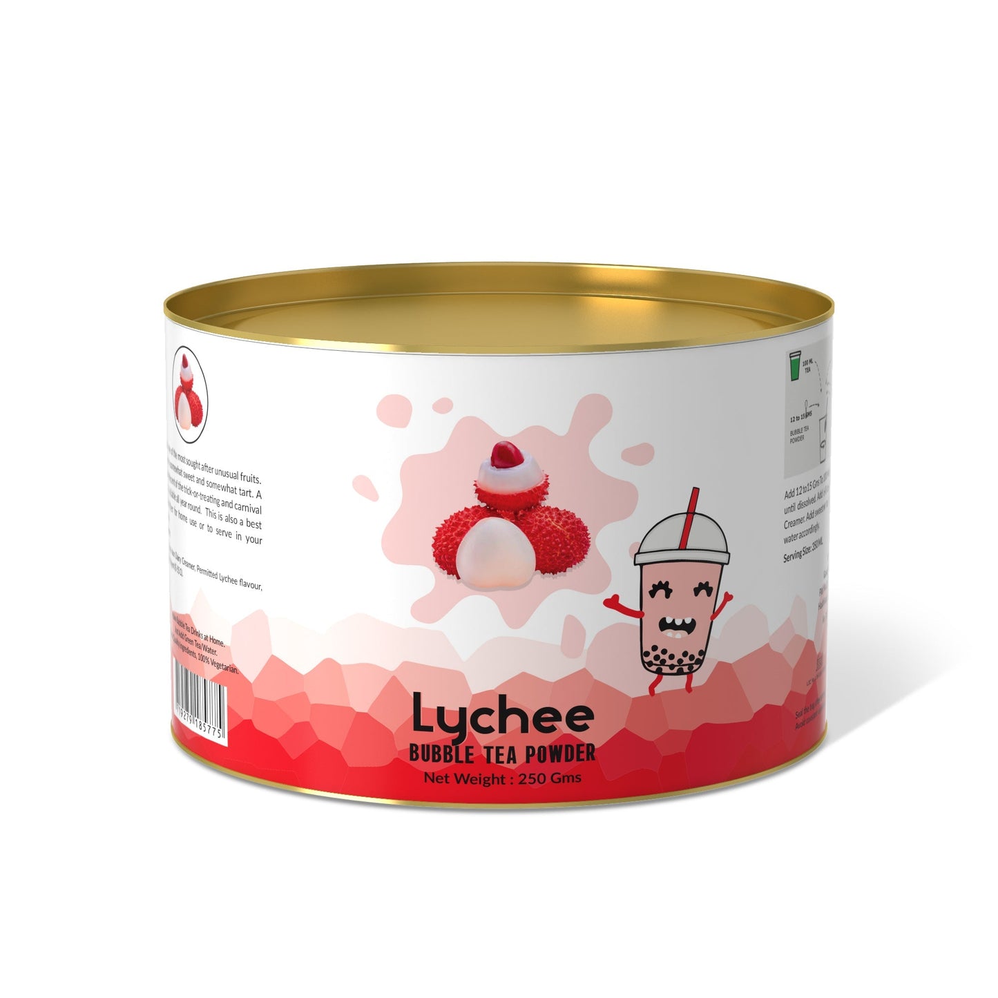 The Tea Planet Lychee Bubble Tea Premix