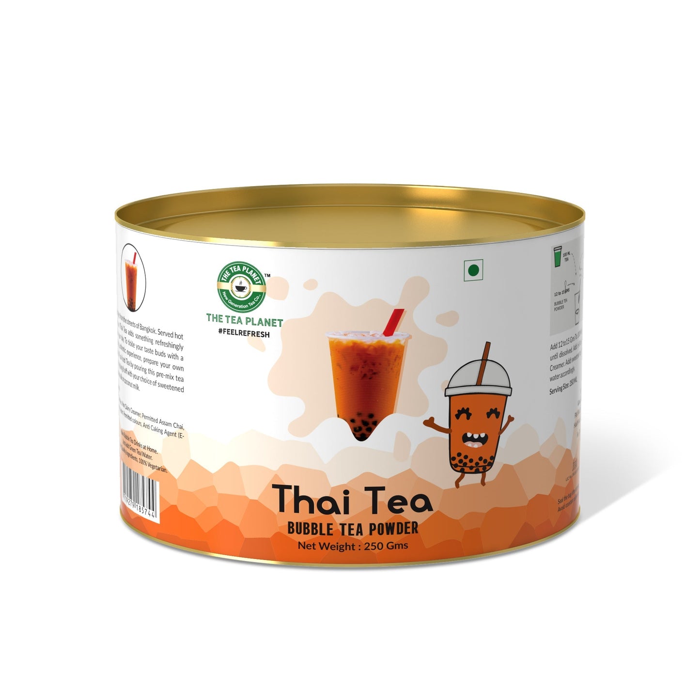 The Tea Planet Thai Tea Bubble Tea Premix