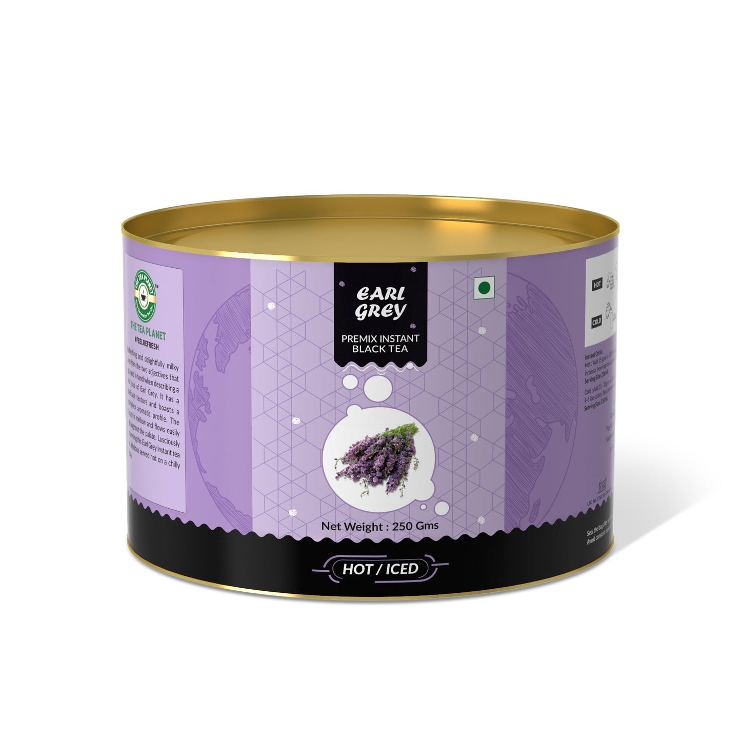 The Tea Planet Earl Grey Flavoured Instant Black Tea