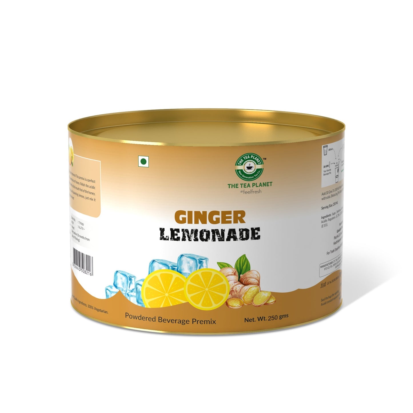 The Tea Planet Ginger Lemonade Premix