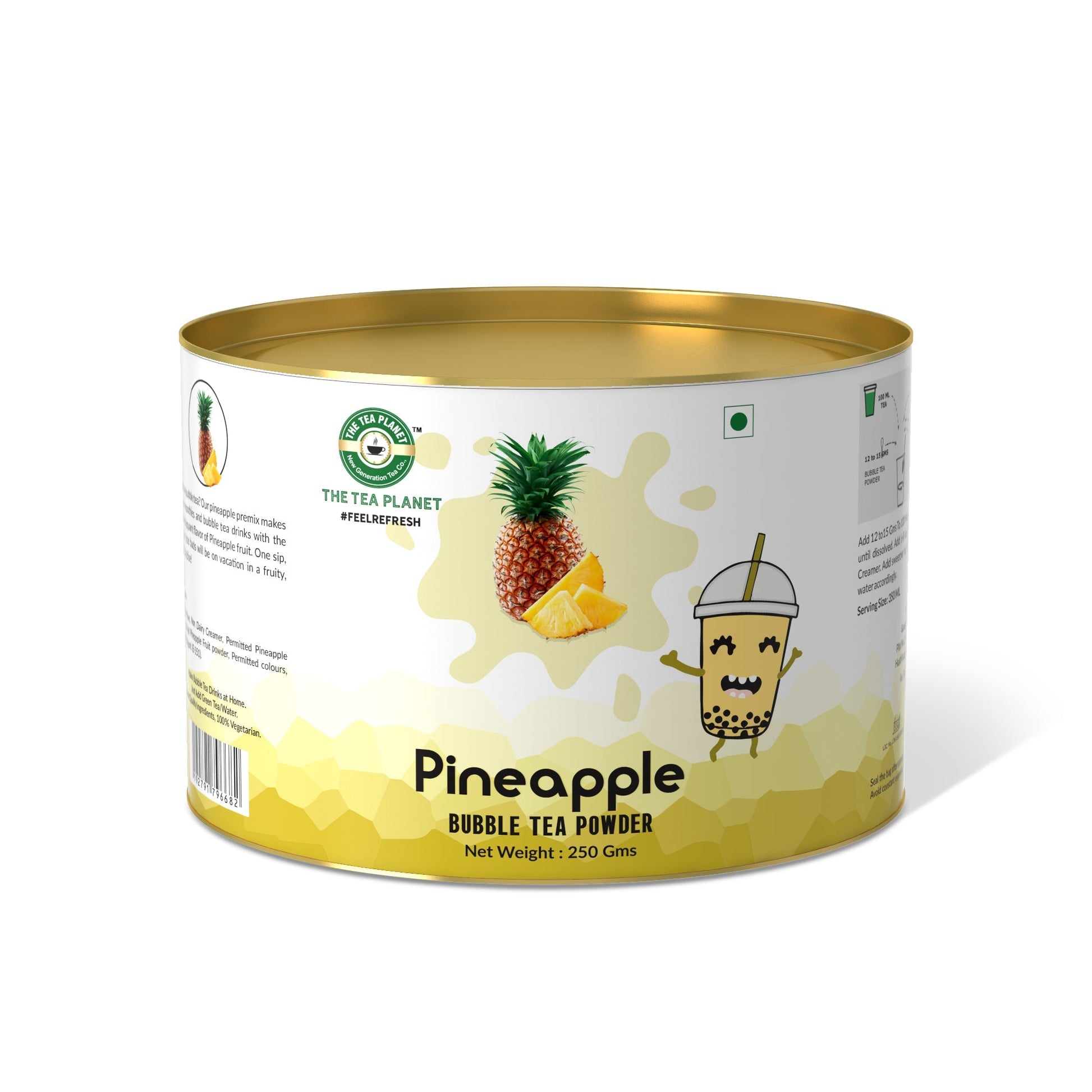 The Tea Planet Pineapple Bubble Tea Premix