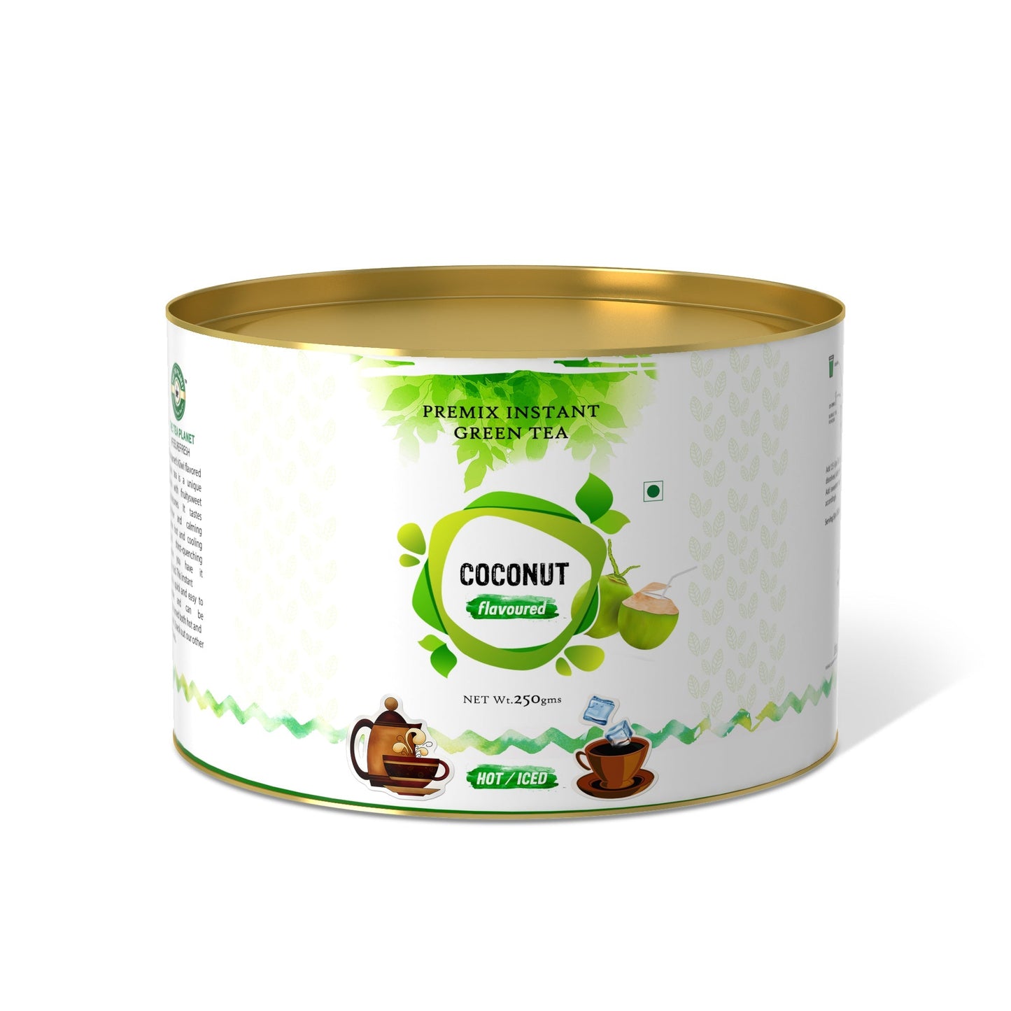 The Tea Planet Coconut Flavoured Instant Green Tea