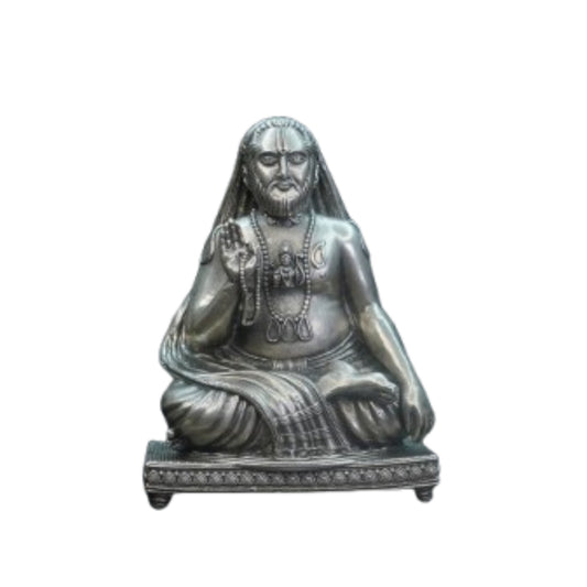 Mahita Collections Pure Silver Antique Raghavedra Idol 140.06G