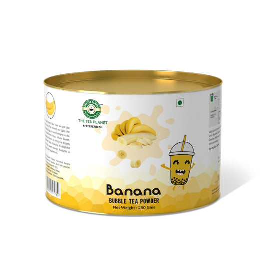 The Tea Planet Banana Bubble Tea Premix