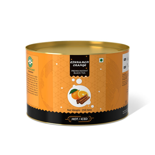 The Tea Planet Cinnamon Orange Flavoured Instant Black Tea