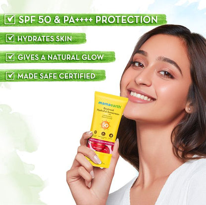 Mamaearth-Beetroot-Hydraful-Sunscreen-With-Beetroot-&-Hyaluronic-Acid-