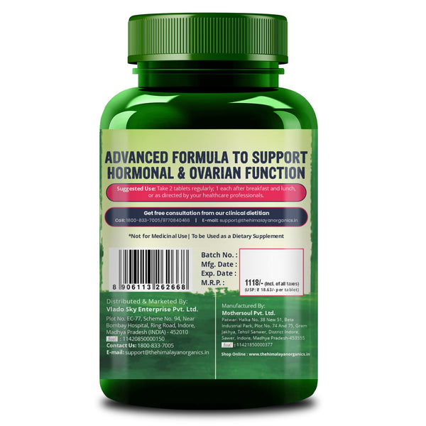 Himalayan Organics Pcos Supplement Tablets