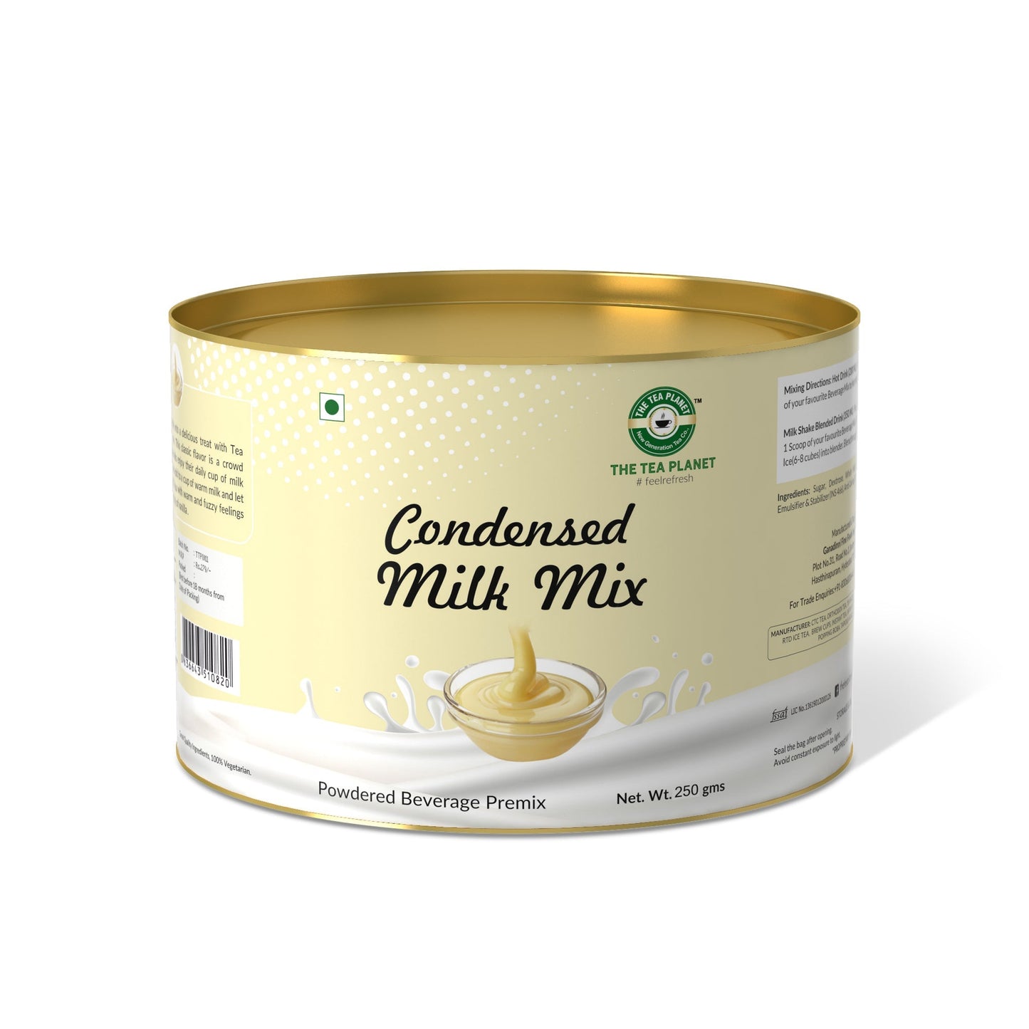 The Tea Planet Milk Mix Condensed Milk Flavor