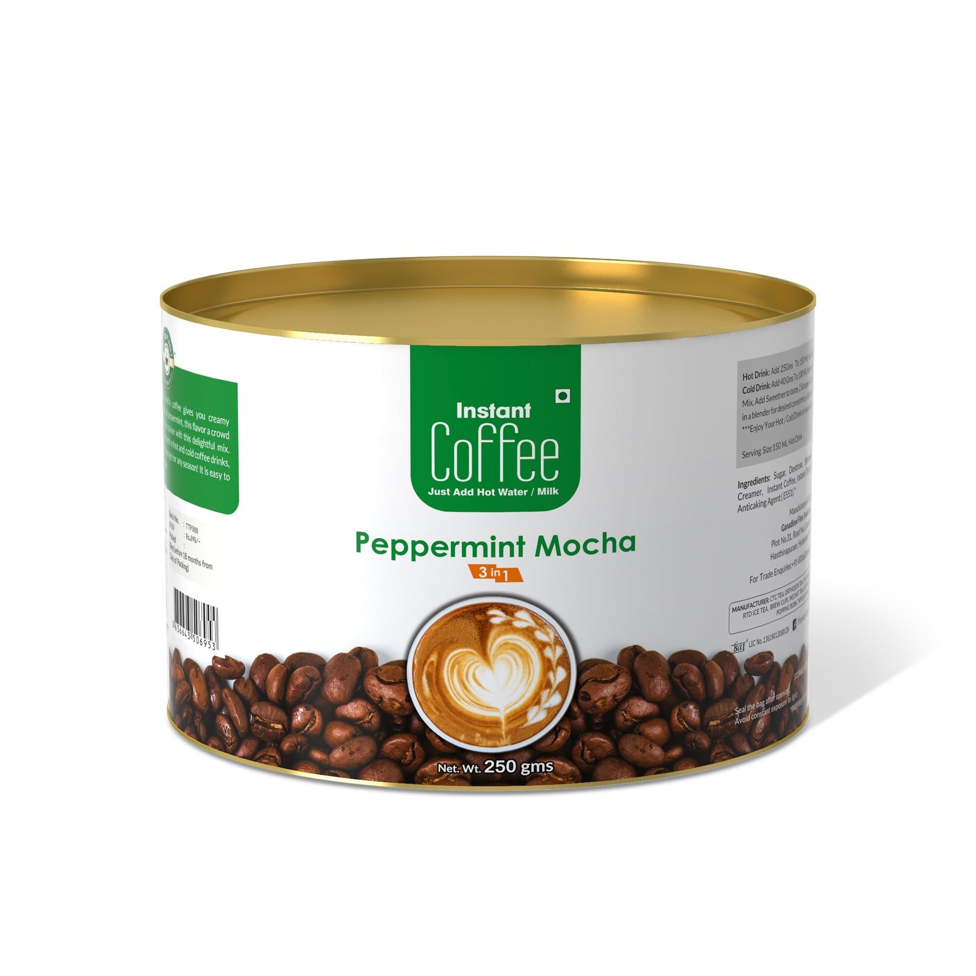 The Tea Planet Peppermint Mocha Coffee Premix (3 in 1)