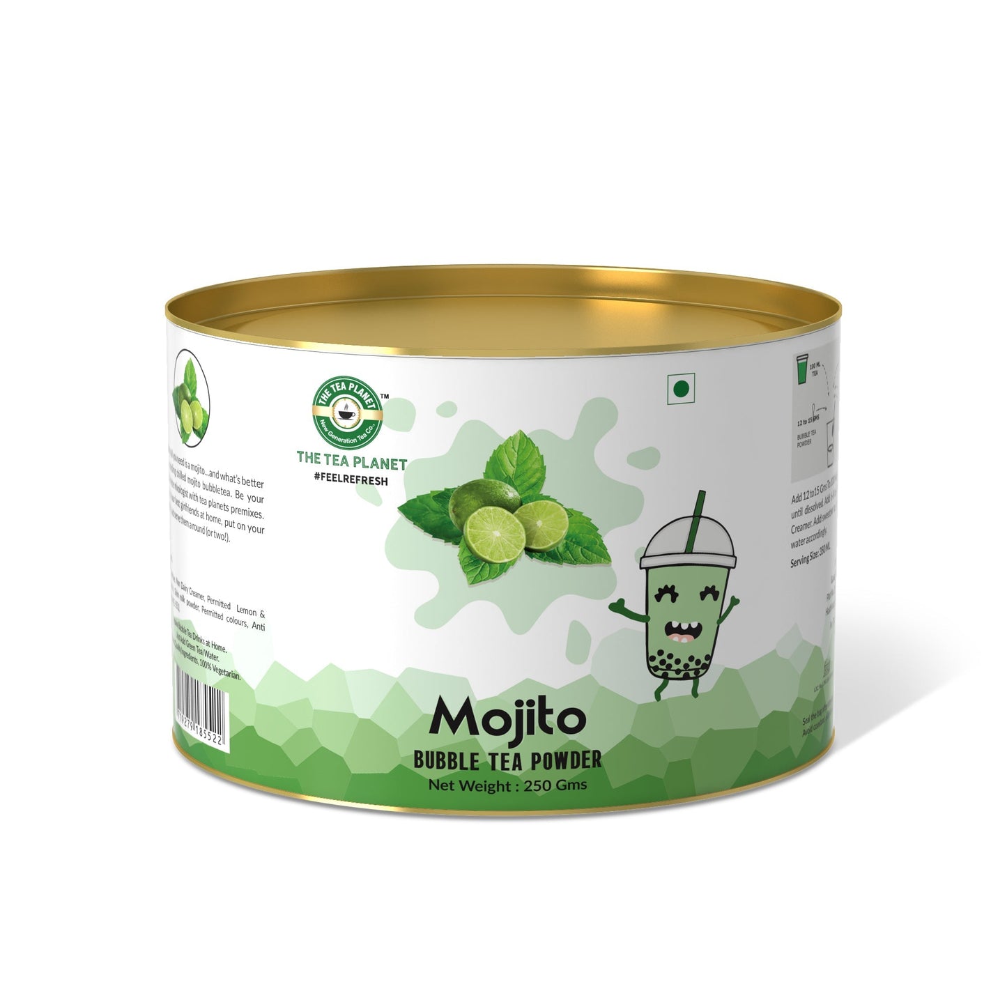 The Tea Planet Mojito Bubble Tea Premix