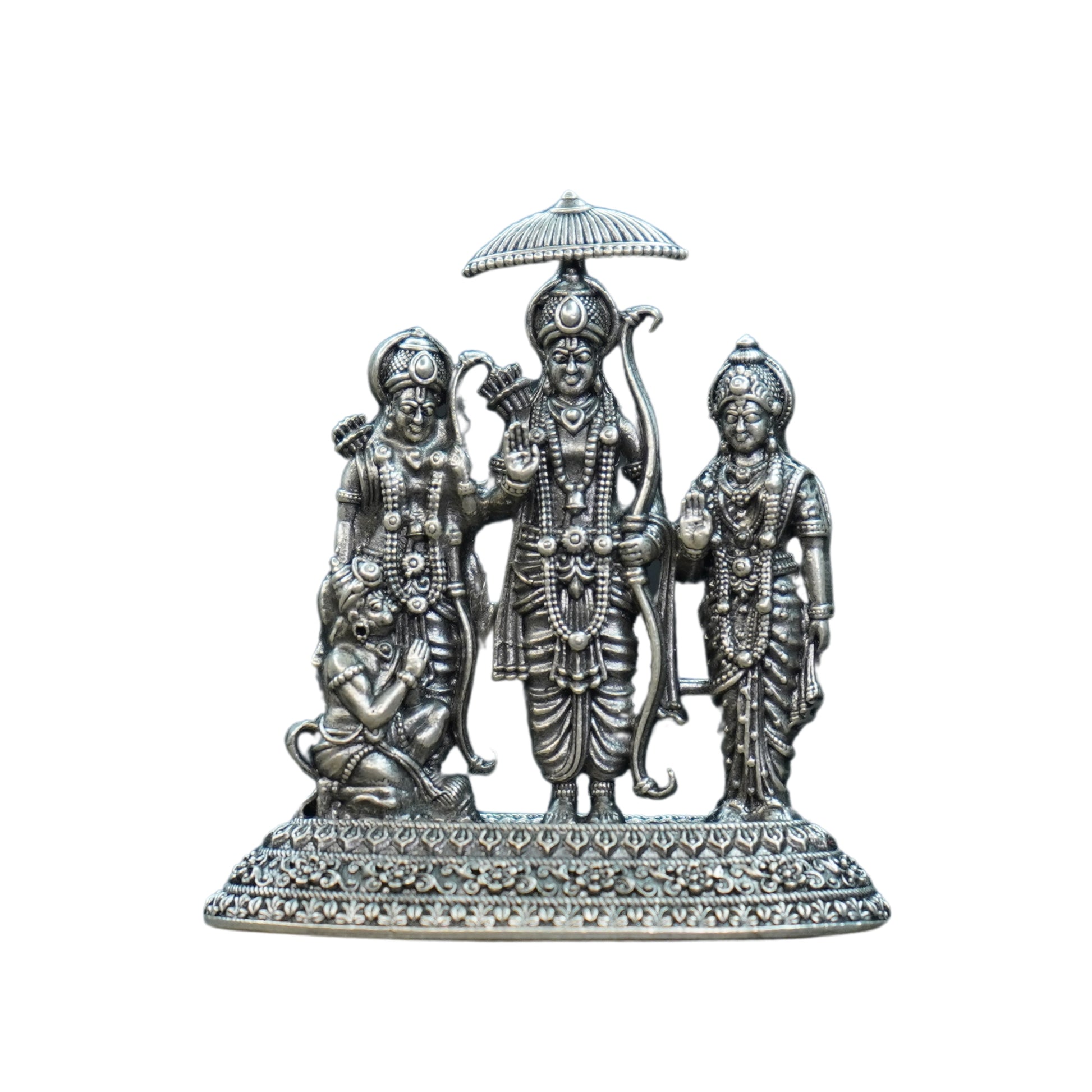 Mahita Collections Pure Silver Antique Rama Family Small 13.82G