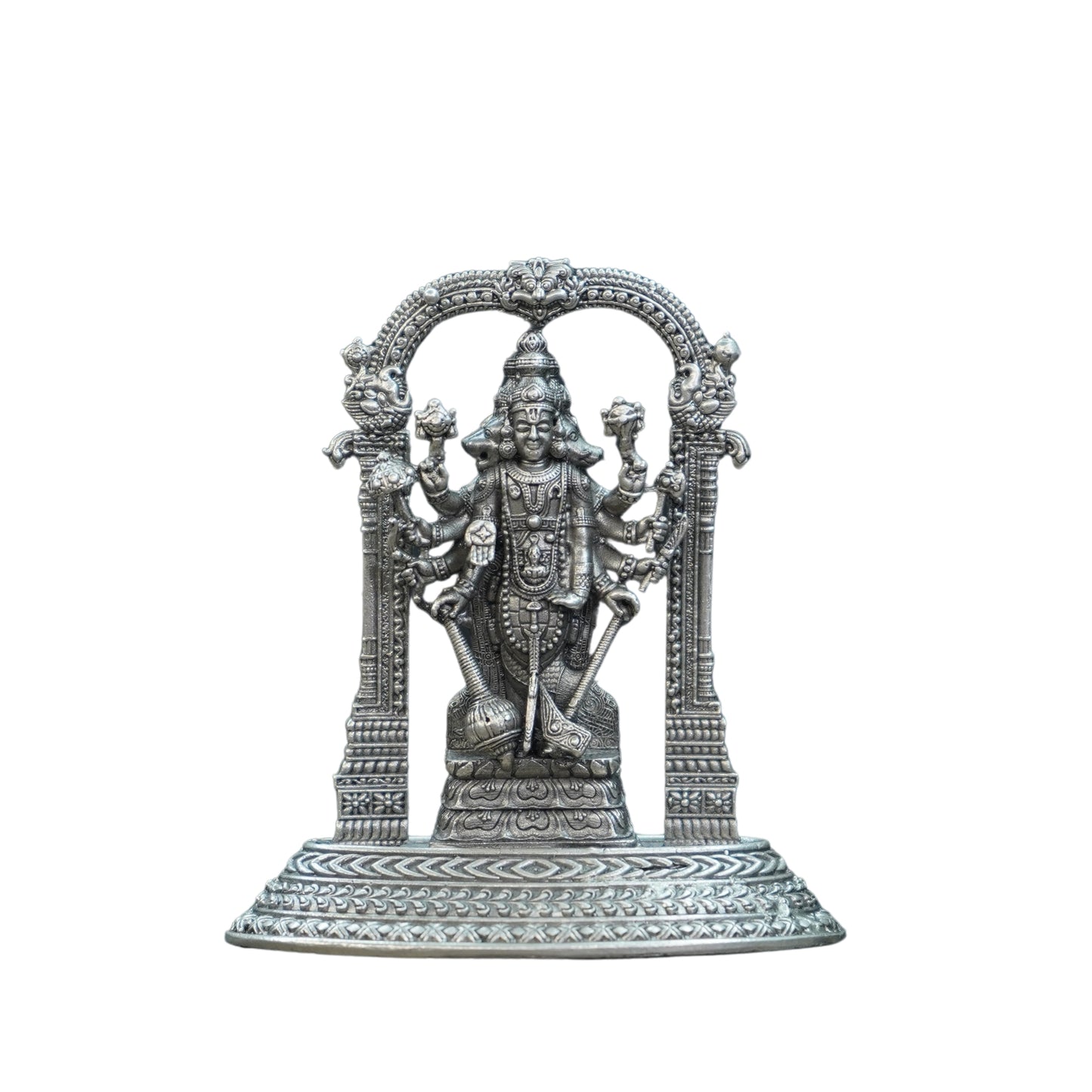 Mahita Collections Pure Silver Antique Dhashavathar Small 41.57G