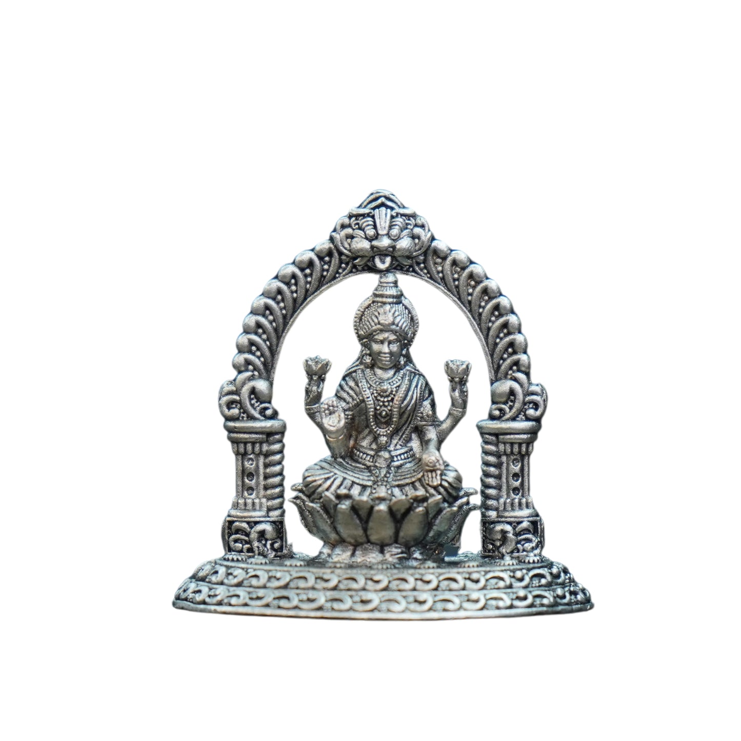 Mahita Collections Pure Silver Antique 2D Arch Laxmi 18.84G